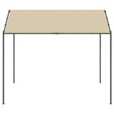 Vidaxl Garden Pavilion 3x3 m Acciaio e tessuto beige