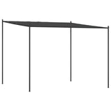 Vidaxl Arbor 3x3 m 180 g m² tkanina a ocelový antracity -
