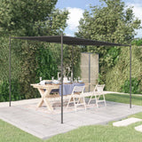 Vidaxl Arbor 3x3 m 180 g m² tkanina a ocelový antracity -