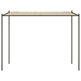 Vidaxl Arbor 3x3 m 180 g m² tkanina a ocelová béžová