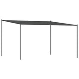 Vidaxl arbor 4x4 m 180 g m² stof og stål antracit -farvet