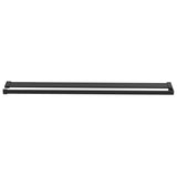 Vidaxl sprcha pro procházku -ve sprchové stěně 115 cm hliníková černá