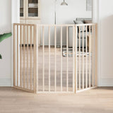 Vidaxl hundegjerde sammenleggbar 3 paneler 150 cm Poplar tre