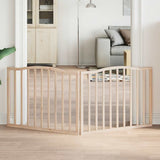 Vidaxl hundegjerde sammenleggbar 2 paneler 160 cm Poplar tre