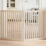 Vidaxl hundegjerde sammenleggbar 2 paneler 160 cm Poplar tre