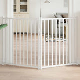 Vidaxl dog fence Collapsible 2 panels 160 cm Solid pine white