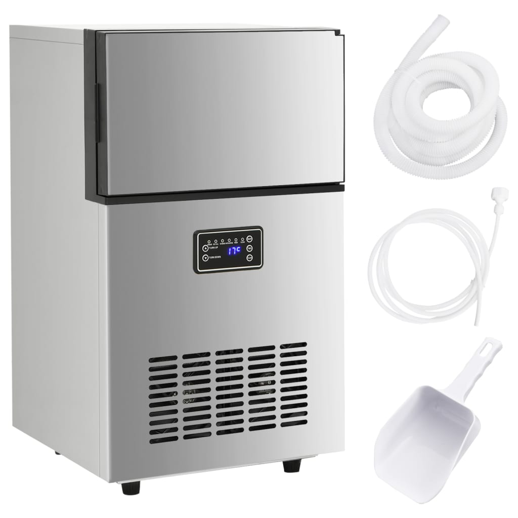 VidaXL Ice Cube Machine 45 Kg 24 H
