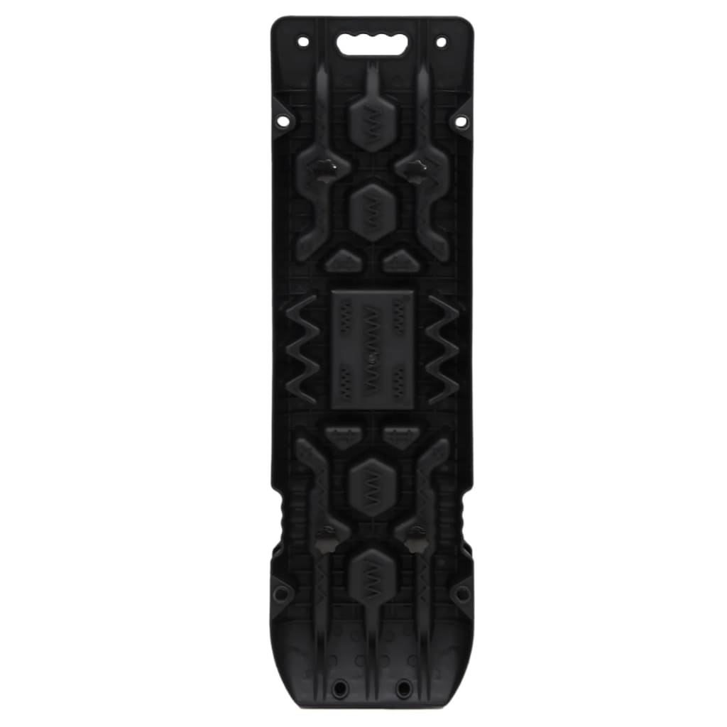 Vidaxl -Griffplatten 2 PCs 107x31x7 cm Nylonschwarz