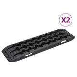 Vidaxl Griples 2 St 106x30,5x7 cm najlonska črna
