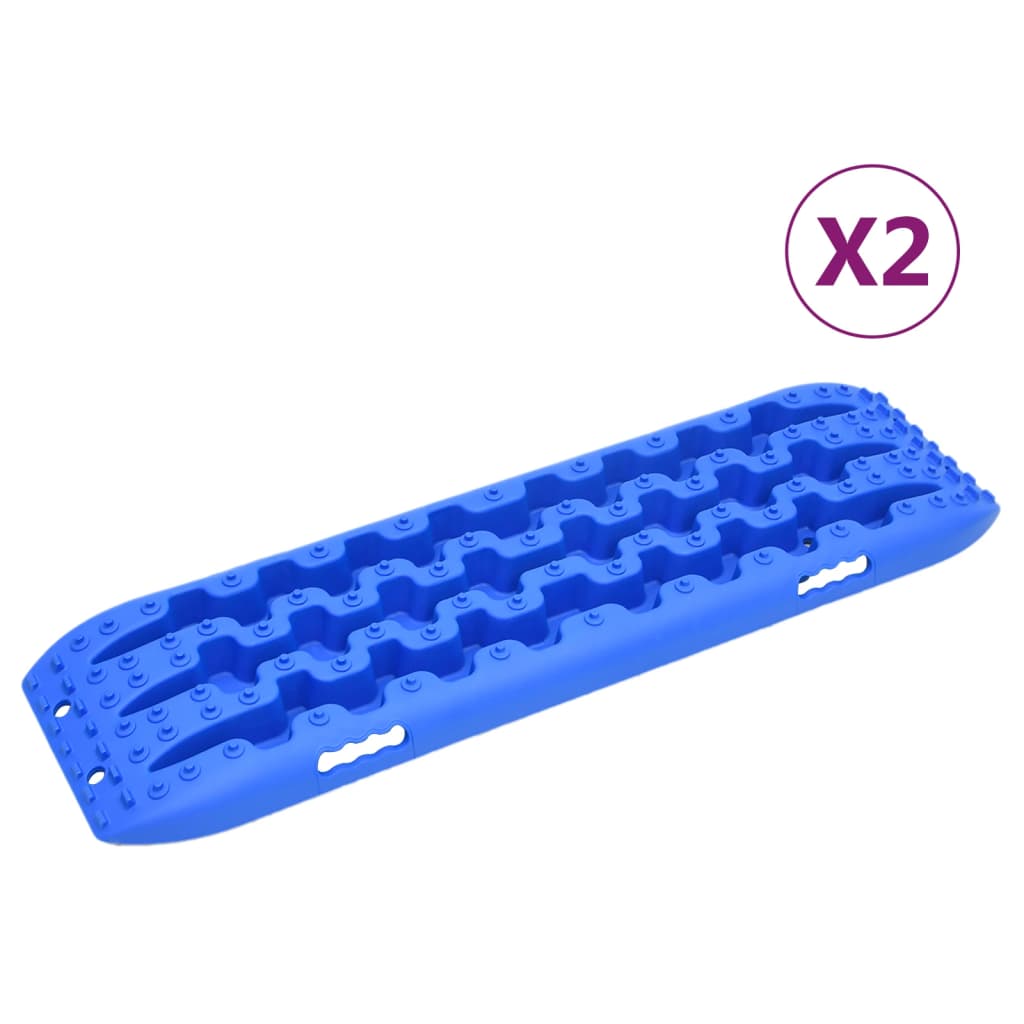 Vidaxl Gripplacke 2 PCS 106x30.5x7 cm Nylon blo