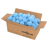 VIDAXL POLCI POLCA POLCI PERCHIO ANTIBATERIALE 2100 G blu polietilene