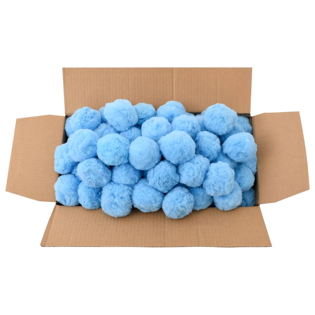 VIDAXL POLCI POLCA POLCI PERCHIO ANTIBATERIALE 2100 G blu polietilene