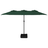 Vidaxl Parasol Double 449x245 cm Green