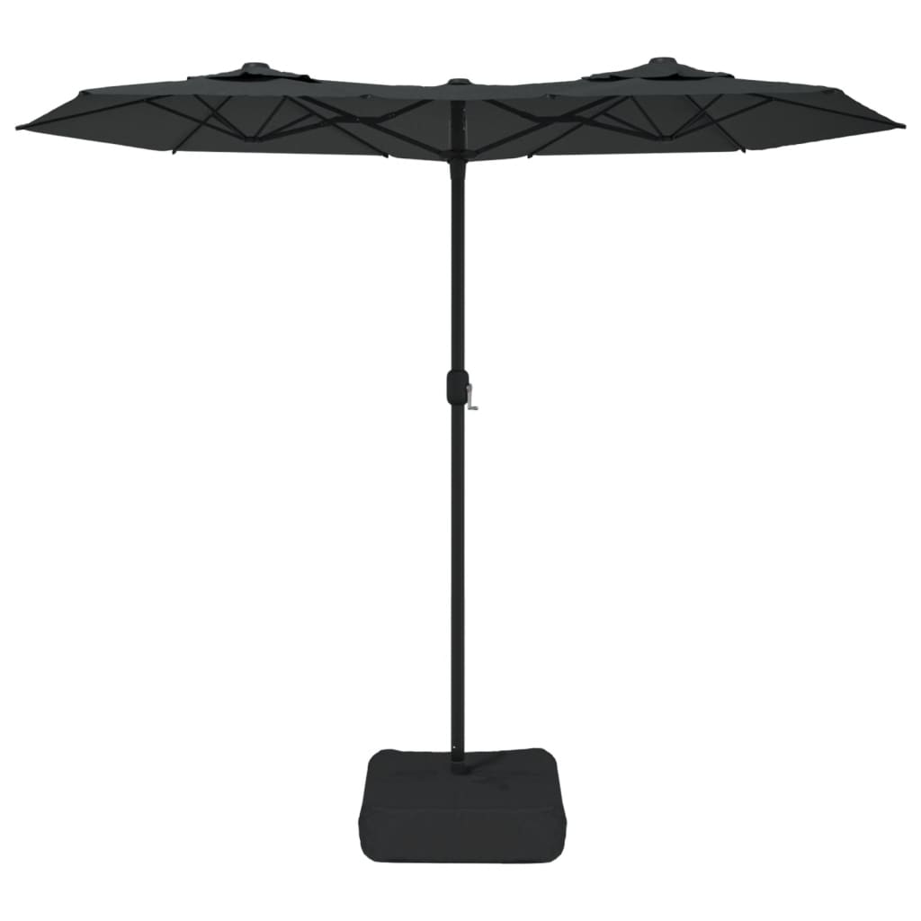 Vidaxl Parasol Double střecha 316x240 cm antracite -colored