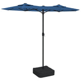 Vidaxl Parasol Double střecha 316x240 cm Azure Blue