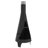 Zahradní kamna Vidaxl s poker 45x45x122 cm Steel