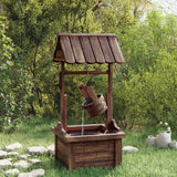 VidaXL Wensfontein with pump 57x50x112 cm solid pinewood