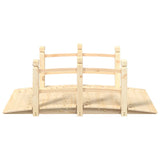 Vidaxl Garden Bridge with handrails 150x67x56 cm Solid pinewood