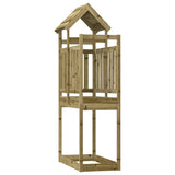 Vidaxl Play Tower 52,5x110.5x214 cm Impregnovaná borovice