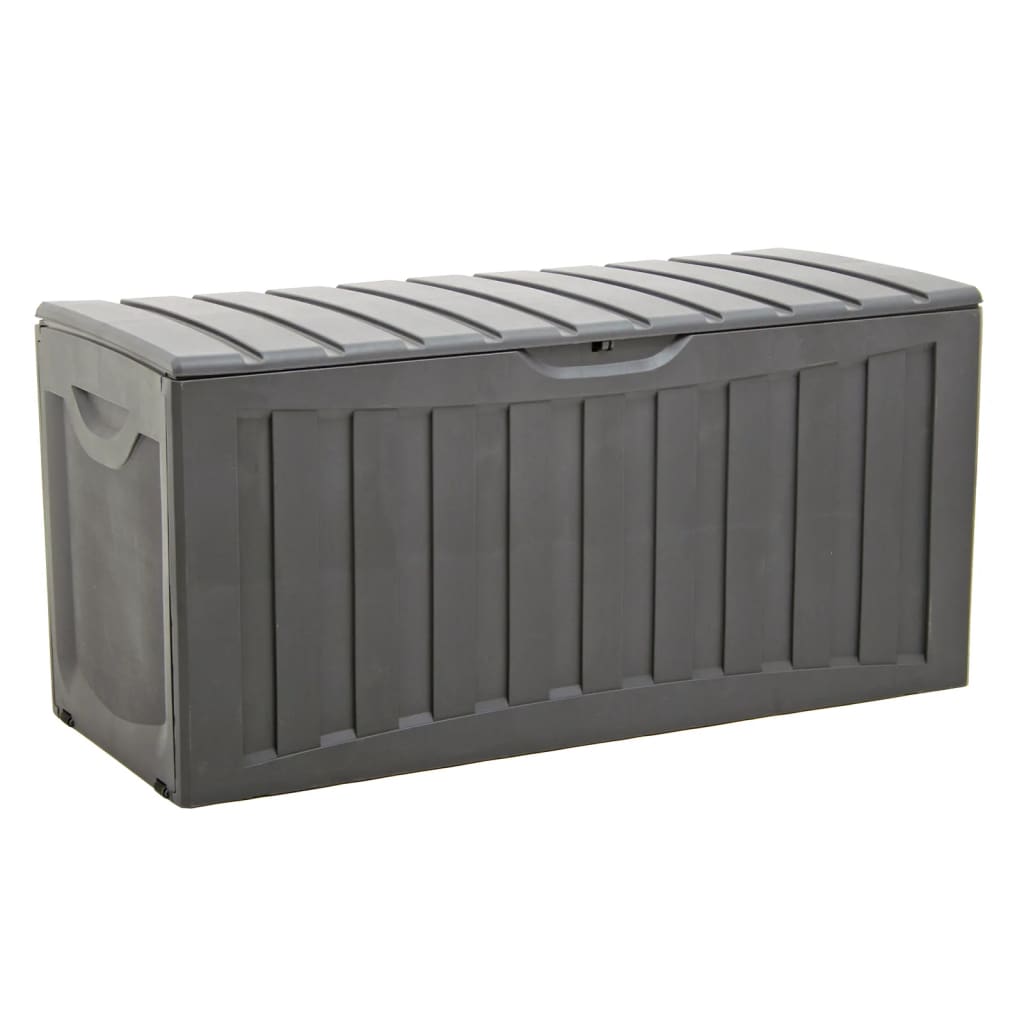 Škatla za shranjevanje Vidaxl 118x53x57 cm polipropilen črna