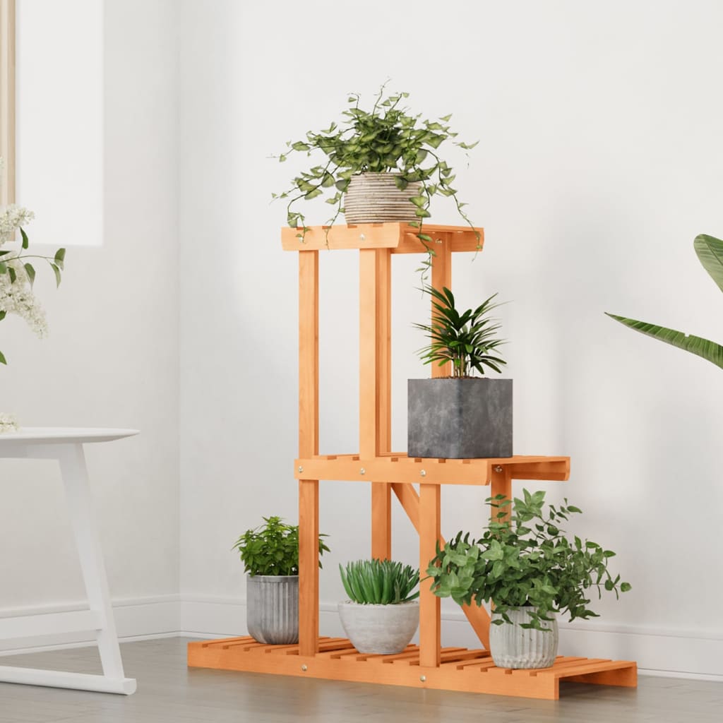 Vidaxl Plant Standard 81x25x75.5 cm Solid Pinewood