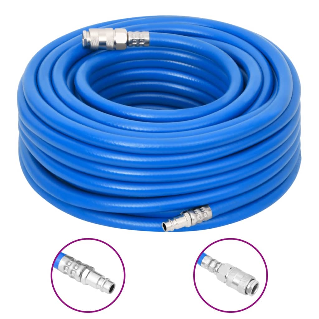 Vidaxl Loftlacken 0,7 '' 50 m pvc blo