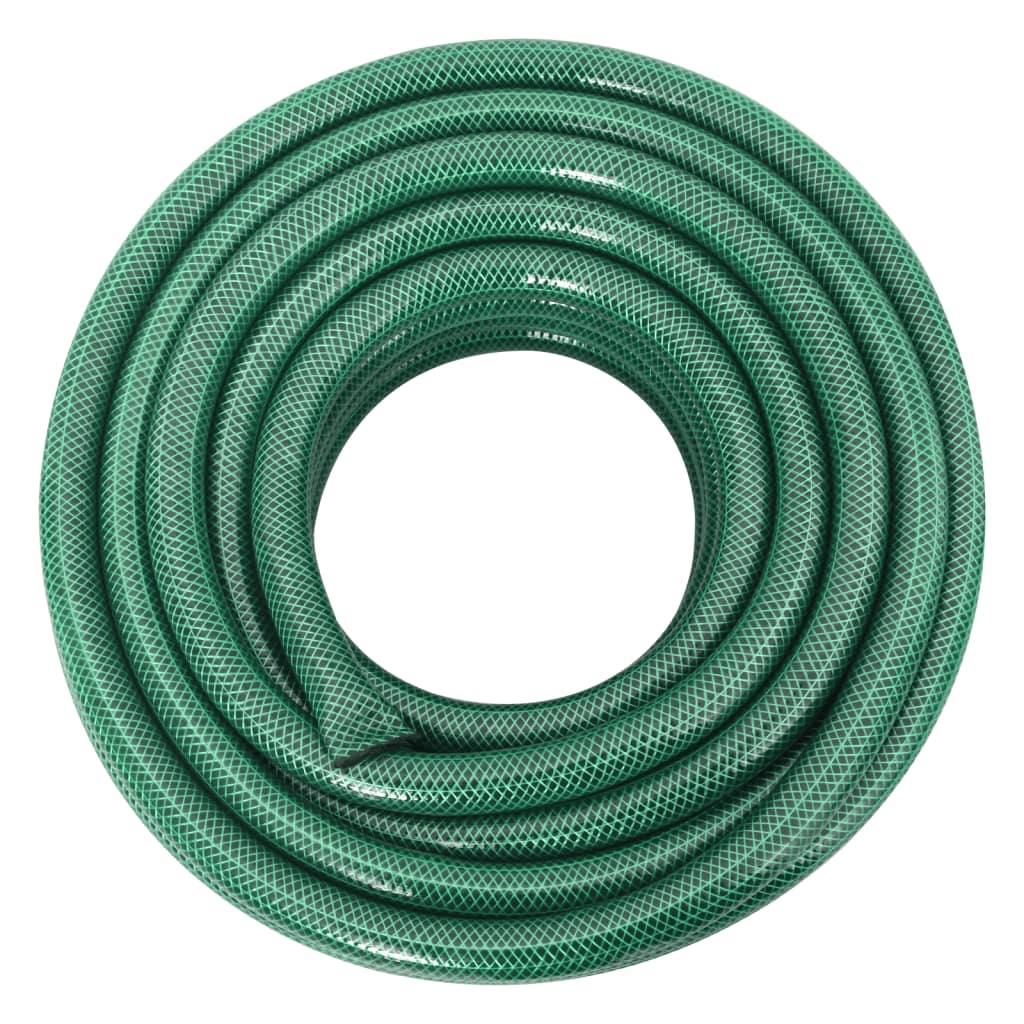 Zahradní hadice Vidaxl se sadou spojky 0,75 '' 10 m PVC zelená