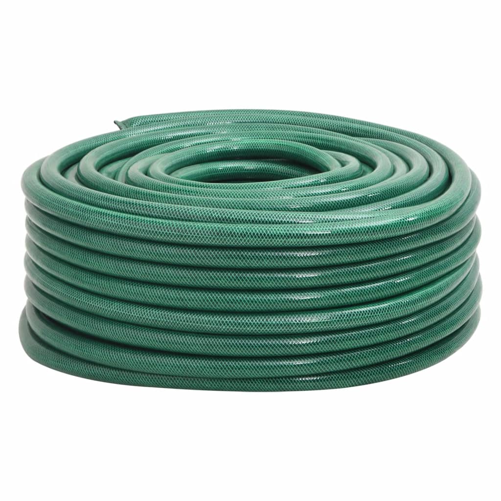 Vidaxl Garden hose 1 '' 20 m PVC green