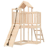Vidaxl Speelhuis with climbing wall Solid pine