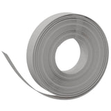 Vidaxl Gaart Kante 2 PC 10 m 10 cm Polyethylen Grey