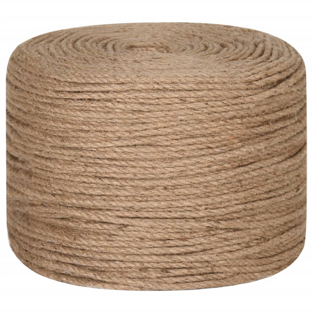 Vidaxl Rope 50 m laang 6 mm décke Jute