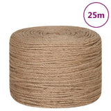 Vidaxl Rope 25 m laang 8 mm décke Jute