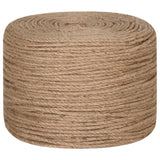 Vidaxl Rope 25 m laang 8 mm décke Jute