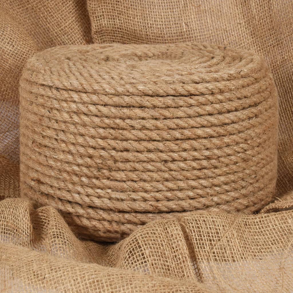 Vidaxl Rope 25 m laang 14 mm décke Jute