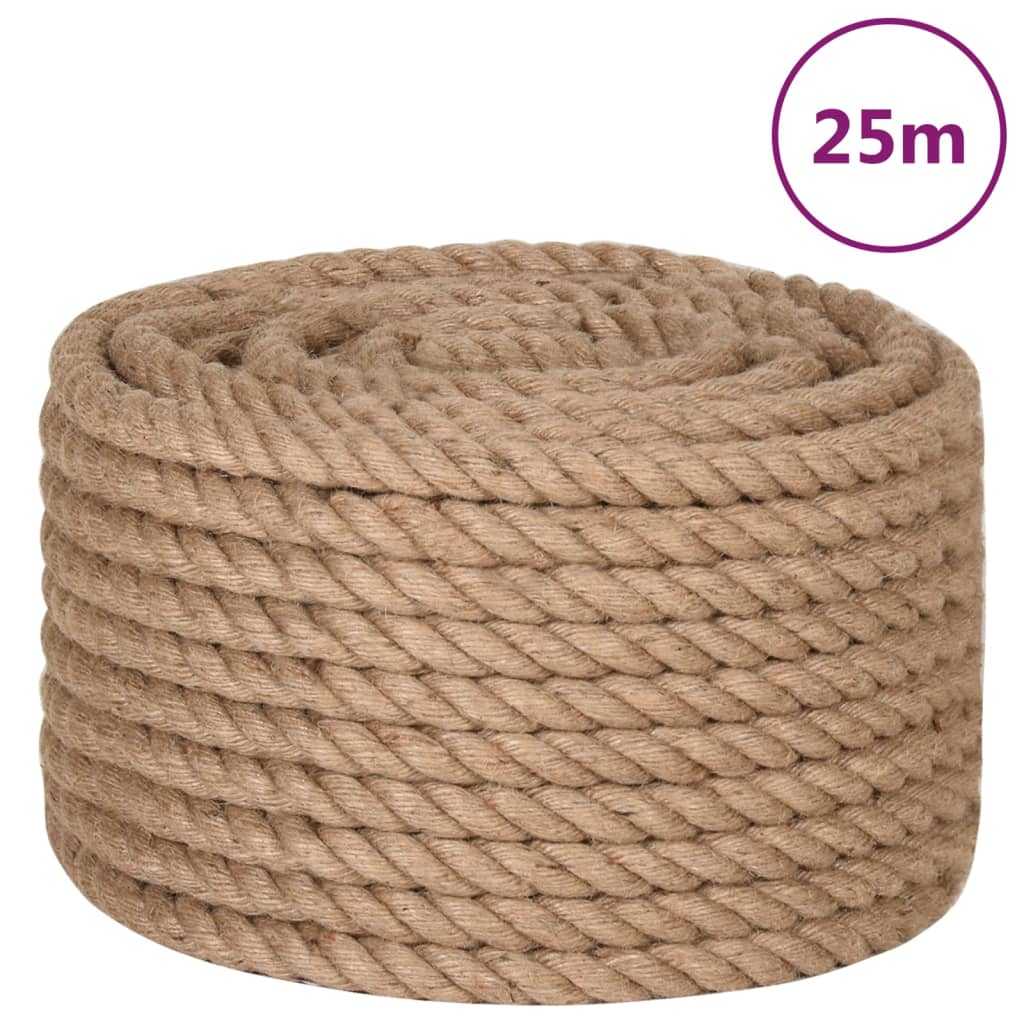Corda Vidaxl 25 m di cittadina di spessore 24 mm di spessore