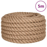 Vidaxl Rope 5 m laang 40 mm décke Jute