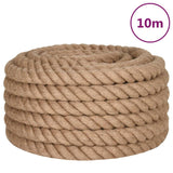 Vidaxl rep 10 m lång 60 mm tjock jute