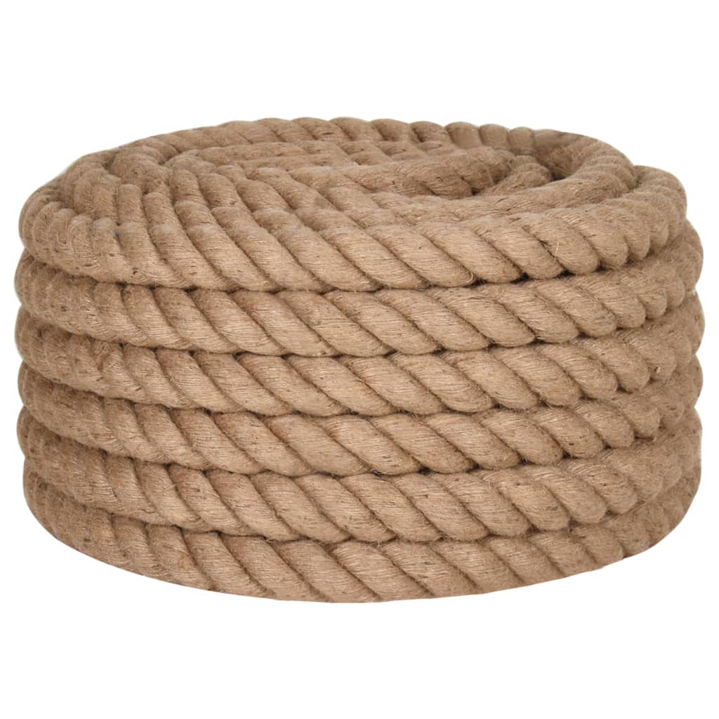 Vidaxl rep 10 m lång 60 mm tjock jute