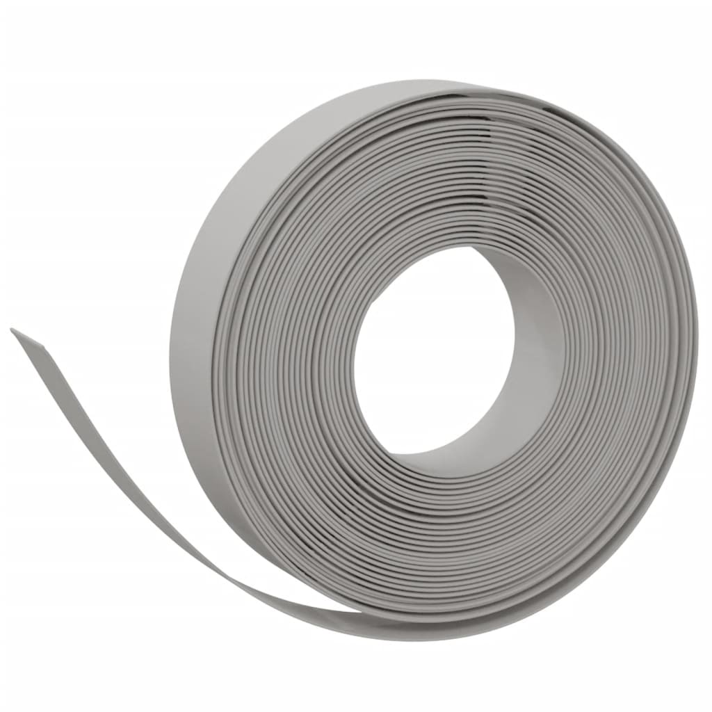 Vidaxl Garden Band 10 m 10 cm Polyethylene Gray