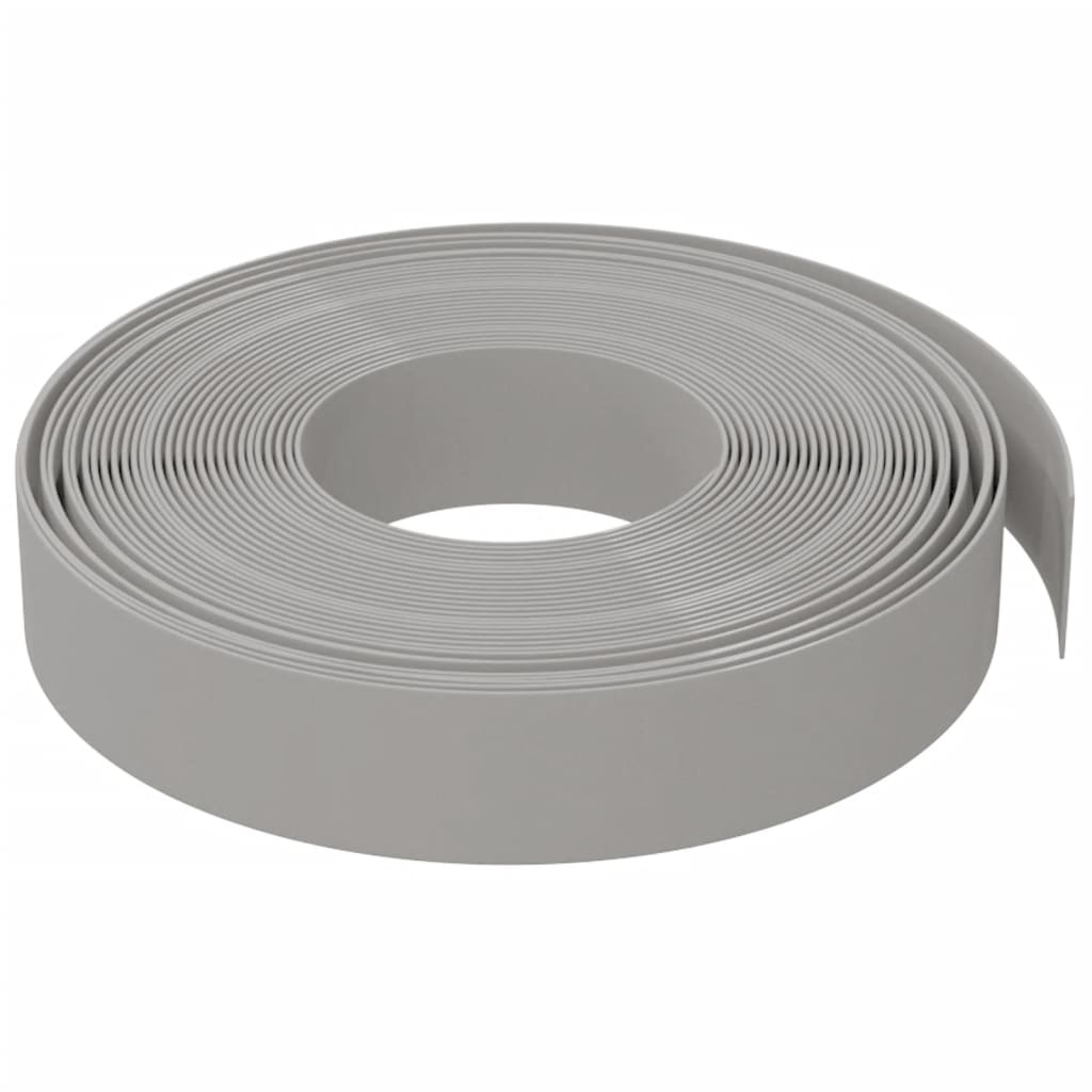 Vidaxl Garden Band 10 m 10 cm Polyethylene Gray