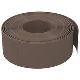 VidaXL Garden border 10 m 20 cm Polyethylene Brown