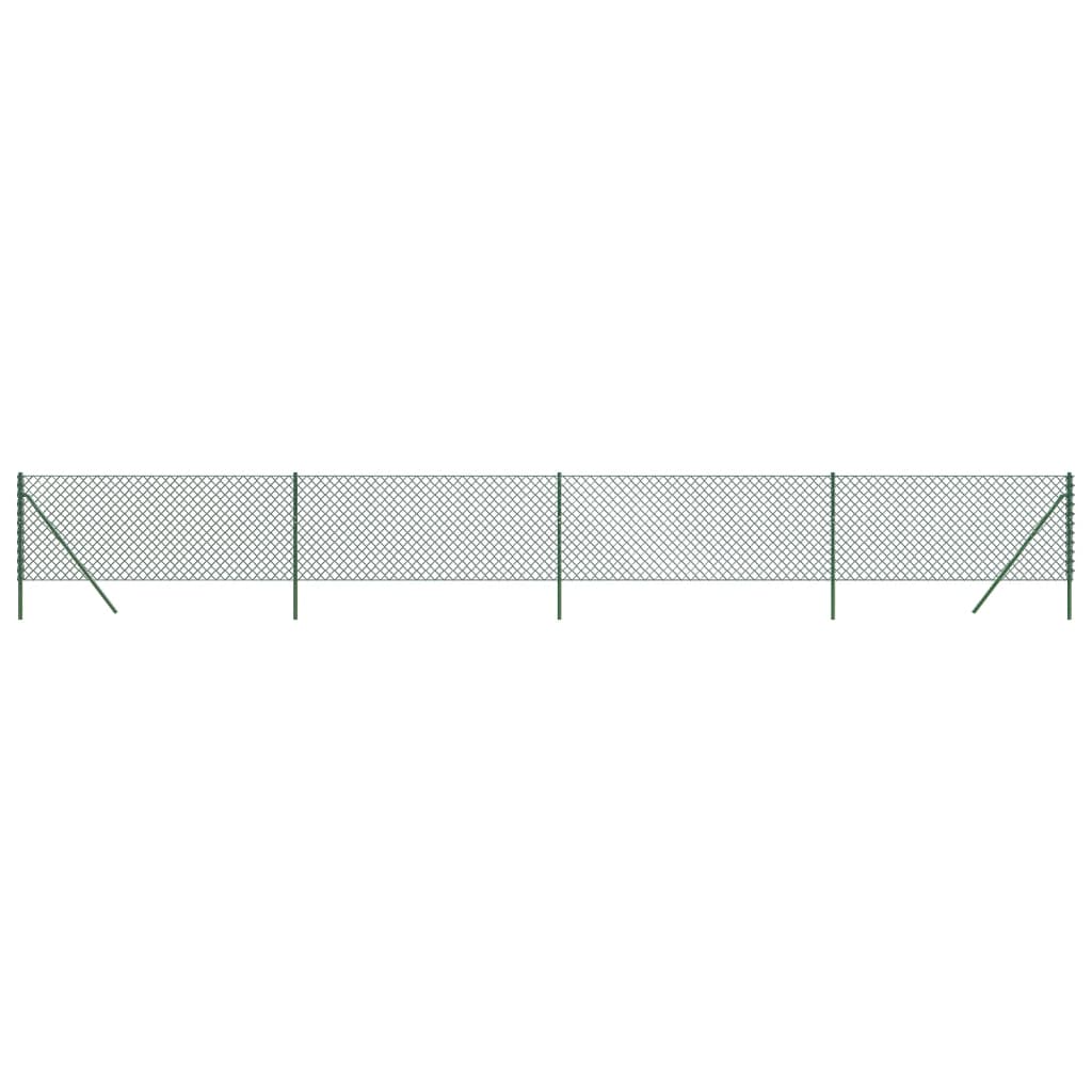 Vidaxl Gaashek 1.1x10 m grön