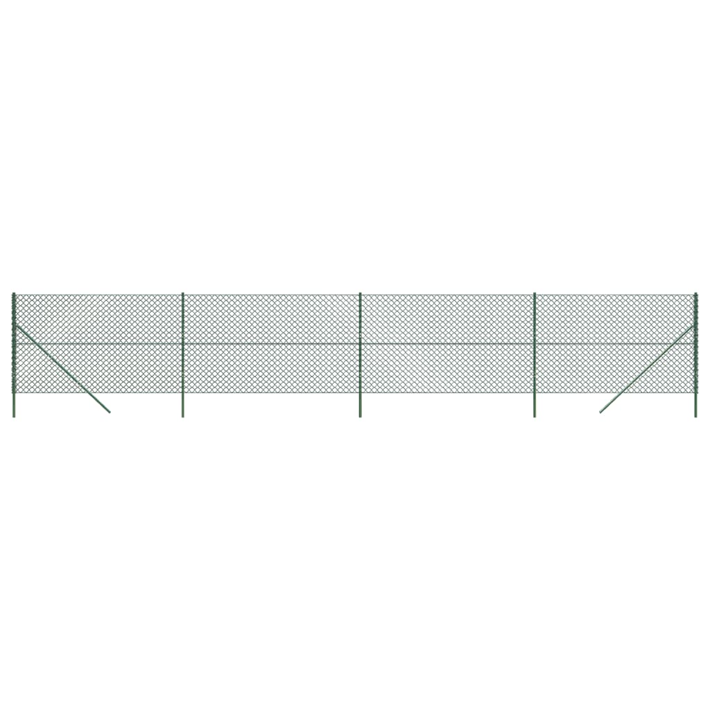 Vidaxl Gaashek 1,6x10 m grön