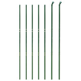 Vidaxl gaashek 2x10 m zelena