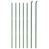 Vidaxl Gaashek 2,2x10 m zelena