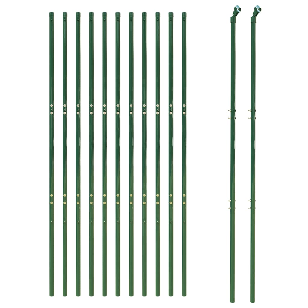 Vidaxl Gaashek 1,4x25 m grön