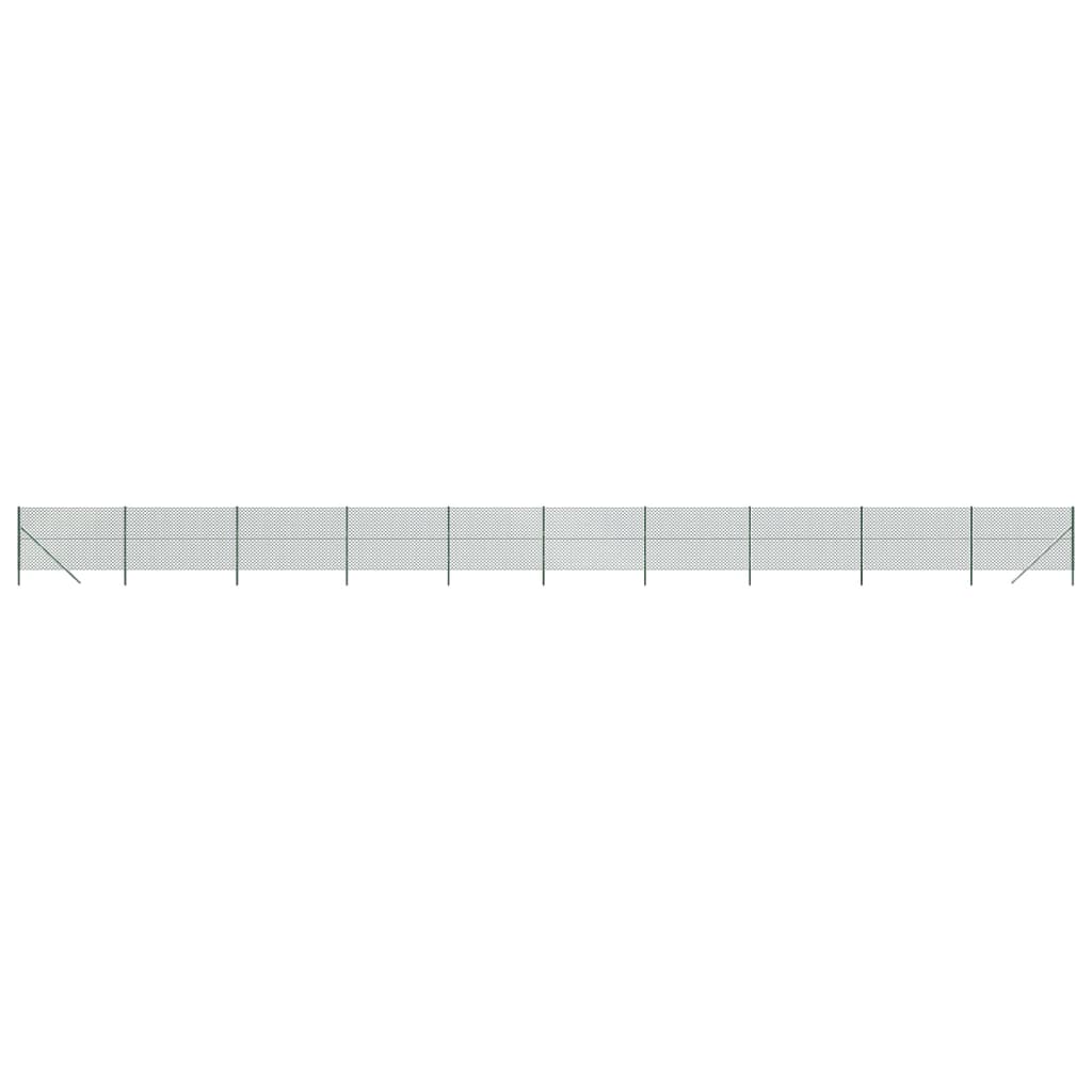 Vidaxl Gaashek 1.6x25 m zielony