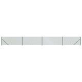 Vidaxl Gaashek with flange 1.1x10 m green