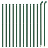 Vidaxl Gaashek with flens 1x25 m green