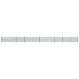 Vidaxl Gaashek with flange 1.4x25 m green